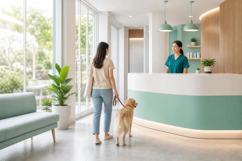 StarVets clinic entrance for local SEO and location page